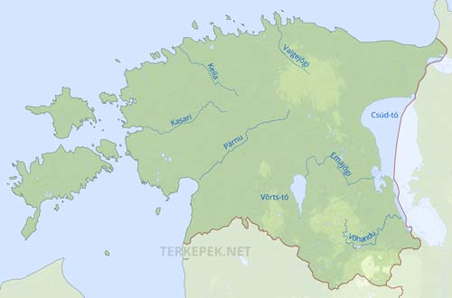 Észtország vízrajza